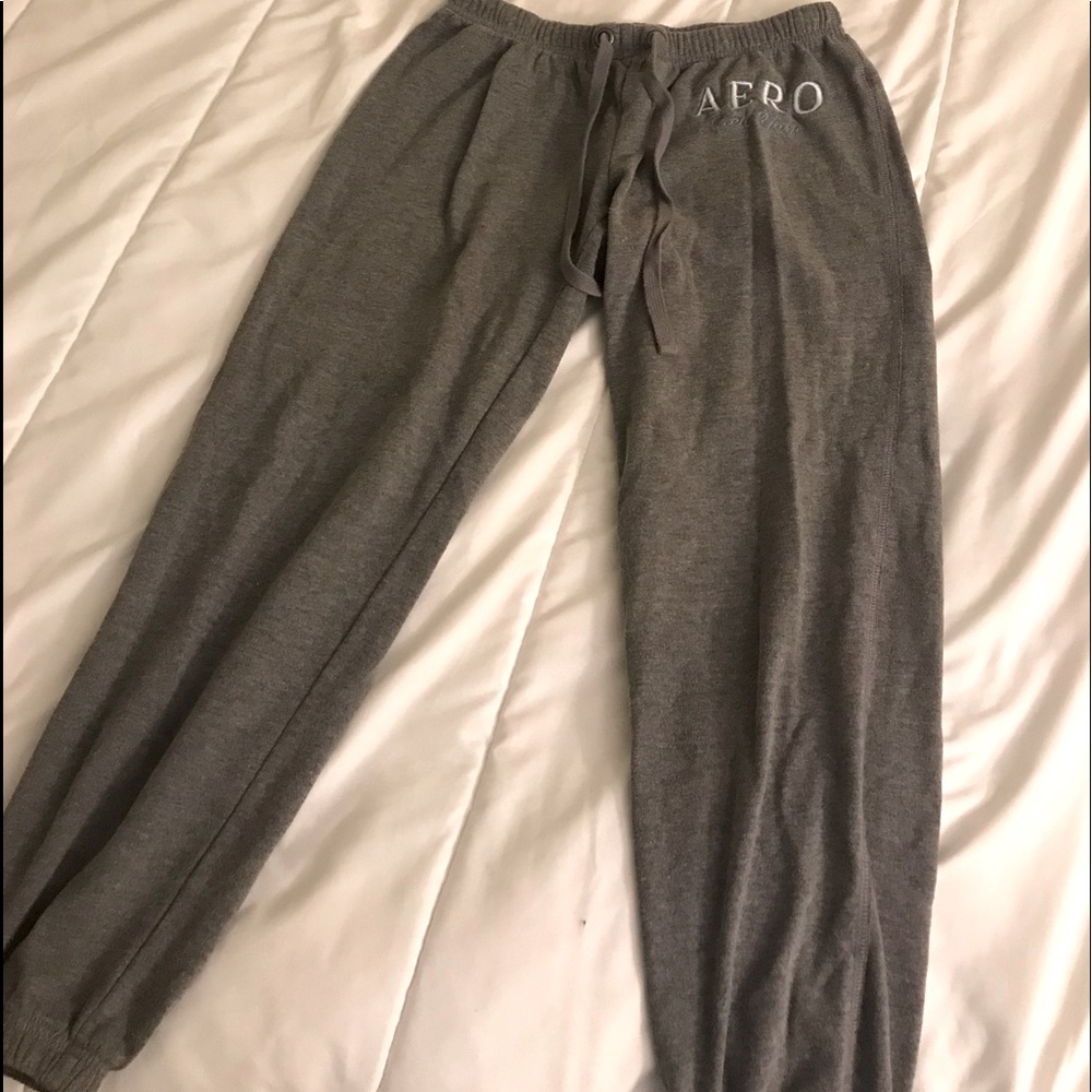 Grey Aeropostale sweatpants